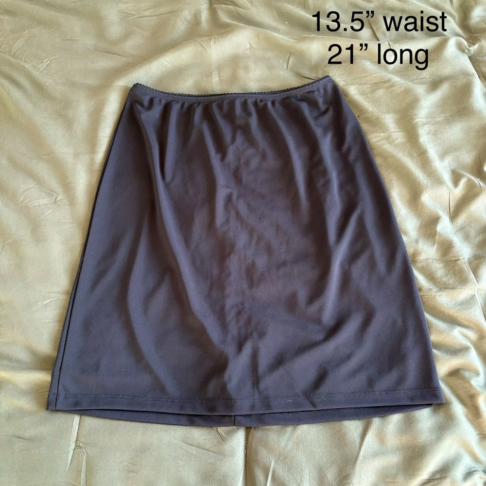 My Michelle Black A-Line Skirt